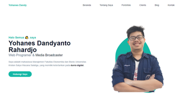 Landing Page Portofolio V2